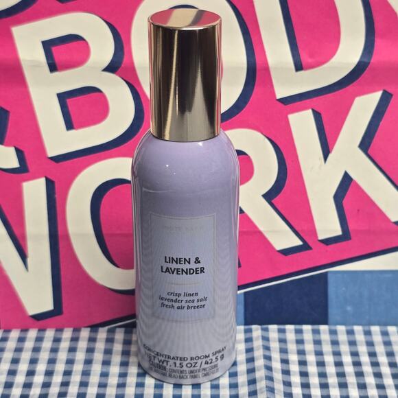 BBW Linen & Lavender Home Fragrance Room Spray White Barn - Picture 1 of 1